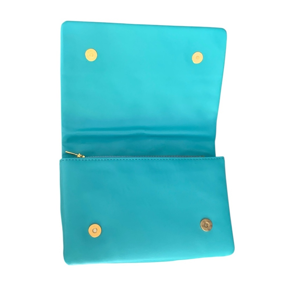 🆕Louis Vuitton Style Embossed Monogram Vuittamins Pochette Coussin Menthe Jaune🆕 - Picture 11 of 16